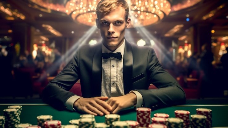 Pengguna menikmati berbagai pilihan permainan Live Casino melalui perangkat mobile di lokasi nyaman